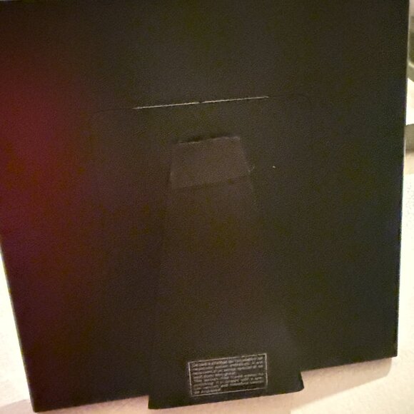 CHRISTOFLE 7.25” SQUARE Silver PHOTO FRAME WITH STARS - Picture 5 of 9